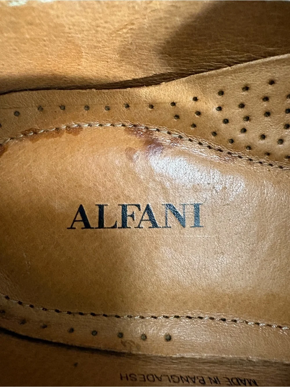 Alfani smooth brown